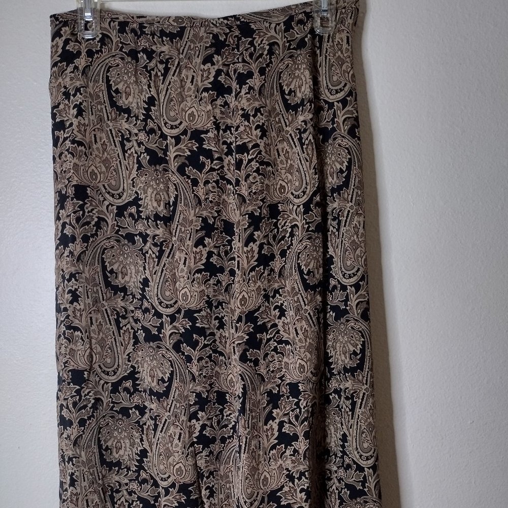 Talbots Fancy print skirt